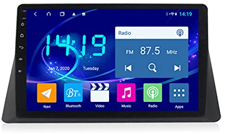 BANNESE Navegador GPS para Camiones Y Coches Android 9 Radio De Coche 4G+64G Sistema De Navegación para Accord, Soporte WiFi 4G/ Control del Volante