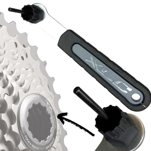 Fantic26 cykel kassettavdragare MTB Ebike Road kedjor låsring centerlock monteringsverktyg nöt (monteringsmutter 5 mm med handtag)