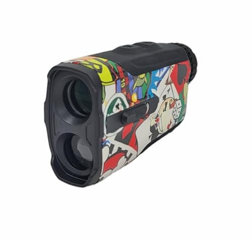 Télémètre magnétique GPS de chasse au golf – Télémètre laser de 700 m avec pente aimantée Grossissement x 7 Style unique personnalisé (Gambler # 1)