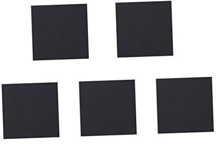 Gadpiparty 5stücke Antivibrationsmatte Aus Neopren Vibrationsisolationspads Schwarz Ölbeständig Stoßdämpfend Schallisolierend