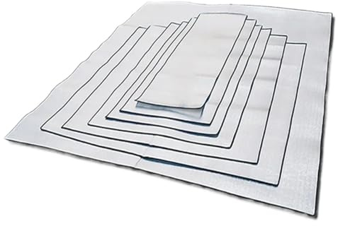 Ayztantine Aluminium Lsomatte Camping 1 stücke wasserdichte Camping Matte Picknick Decke Strand Matratze Isomatte Aluminium Folie Eva Schaum Matte(200 x 75cm)