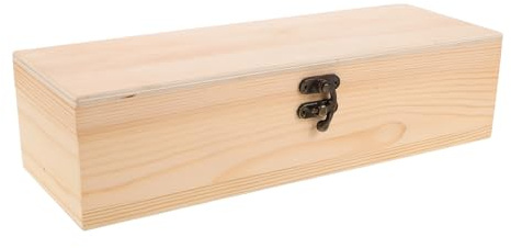 jojofuny Boîte de Rangement Multifonction en Bois Massif Grosse Taille Compartimentée pour Sachets de Thé Porte-Sachets de Sucre et Bijoux Organisateur de Bureau et Maison Rangement