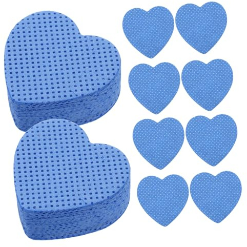 Homoyoyo 200 Piezas Almohadillas de Algodón Sin Pelusa para Quitar Esmalte y Limpiar Pegamento de Pestañas Forma de Suaves y Portátiles para Uñas de Gel Casa y Salón