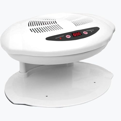 JOSBES Séchoir à ongles à air de 400 W, ventilateur de séchage intelligent pour vernis à ongles, capteur automatique d'air chaud et froid, outil de manucure pour mains et pieds
