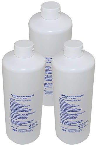 Seidel Ultraschallgel Kontaktgel Gleitgel Leitgel (3 x 1000 ml)