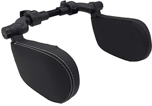 Easy Travel ergonomisches Auto Reisekopfkissen - Zubehör Kopfhalterung/Nackenkissen/Nackenstütze zum nachrüsten, ideale Schlafposition, verstellbare Kopfstützenhalterung für Kinder & Erwachsene