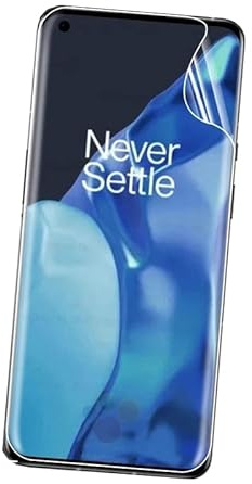2pcs película de hidrogel para OnePlus 7 Pro / 5G / 7T Pro 6.67 | Protector de Pantalla de gel Flexible de Alta Sensibilidad a Prueba de Explosión HD TPU Desbloqueada con Huellas Digitales