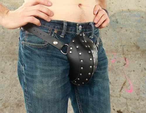Mittelalter Paladin Codpiece Knight's Men Tiefschutz Cup Schritt Schwarz Leder für Kämpfe SCA LARP Rüstung