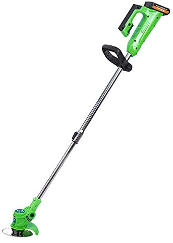 Samnuerly Débroussailleuse électrique sans Fil Tondeuse à Gazon électrique 24V élagage Outils de Jardin Kit de débroussailleuse pour désherber Les Arbres en Fleurs 1 Batterie