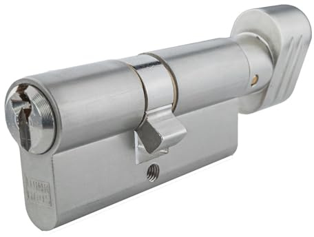 WINKHAUS keyTec VSX Knaufzylinder | Länge (mm): 40-40K | Knauf Schließzylinder Tür-Zylinder mit Anbohrschutz, Pickingschutz | Patentschutz (2038) | 5 Schlüssel & Sicherungskarte |