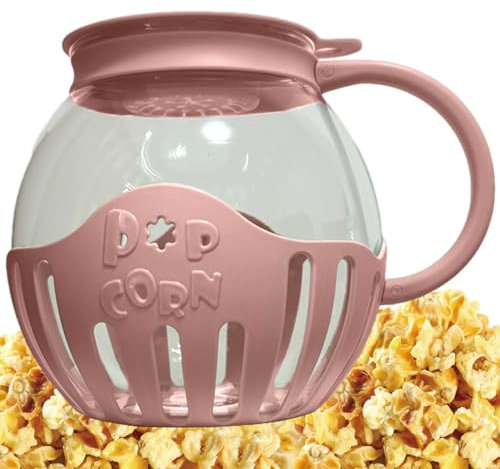 Palomitero Microondas | Popcorn Maker, Máquina Para Hacer Palomitas De Maíz, Tazón Para Hacer Palomitas De Maíz Para Microondas Con Tapa Y Asas, Tazón Para Microondas De Palomitas De Maíz