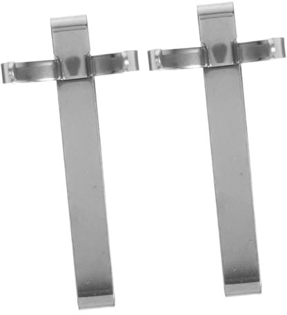 Uonlytech 2stücke Metall Gürtelclip Für Taschenlampe Robuster Für Taschenlampe Verstellbar Und Langlebig Für Outdoor-aktivitäten Kompatibel Mit