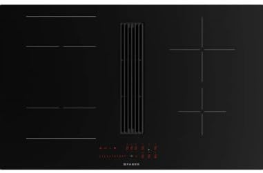 Table De Cuisson Induction Aspirante 83cm 4 Feux 7400w Noir - 5371765