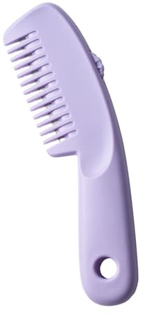 Amesor Pettine di assottigliamento per capelli, pettine che taglia i capelli,Combinamento multifunzionale di taglio dei capelli | Bangs Trimmer e portatili Women Styling Accessori per un look fluido
