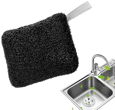 Draht-Spültuch Mehrzweck-Schrubber-Spültuch | Badezimmer Draht-Scheuerer Geeignet für Küchenspülen, Kochgeschirr und