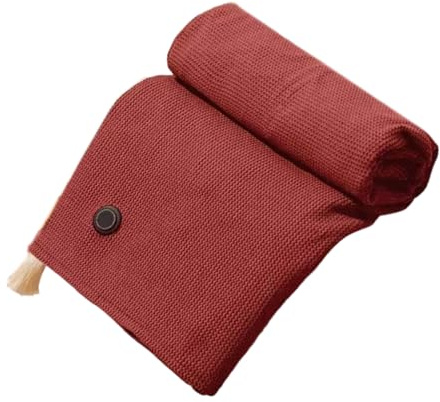 Wearable Electric Heating Blanket USB Operated 3 Settings Soft Polyester Fabric for Indoor/Outdoor Use Large Pocket Electric Heating Shawl