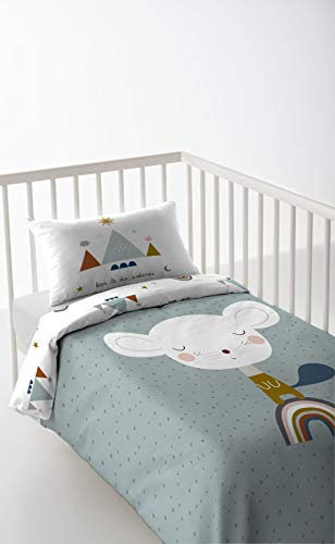 Funda Nórdica Haciendo el Indio Magic Dragon Reversible Cuna de 60 (100 x 120 + 20 cm)