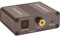 OEHLBACH AD Transformer - Stereo Audio Signalwandler Analog zu Digital Konverter (RCA Cinch auf Koaxial Cinch SPDIF Toslink - 24bit 96 kHz) Vollmetall