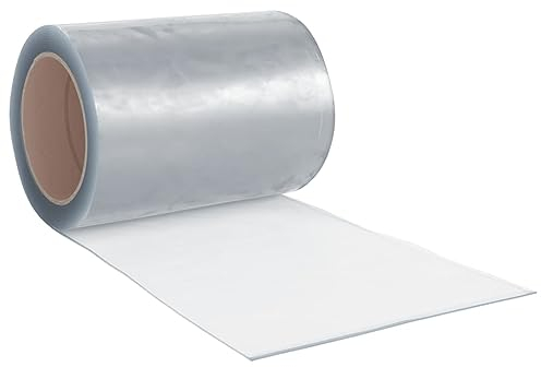 vidaXL Tenda per Porte Trasparente 300 mm x 2,6 mm 10 m in PVC