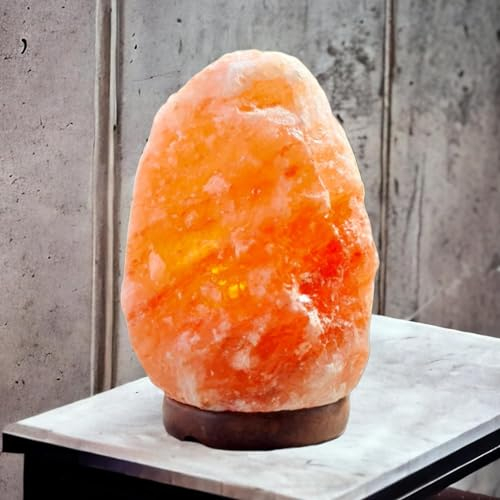 Saltbay Natürliche Himalaya-Salzlampe, 2–3 kg, mit Dimmer