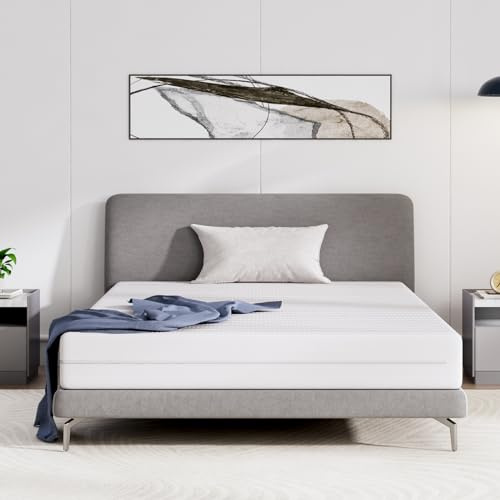 Avenco Kaltschaummatratze 140x200 H3/H4 7-Zonen Matratze aus Bambus-Schaum Bezug 60°Waschbar Öko-Tex CertiPUR US Rollenmatratze 14cm Mittel