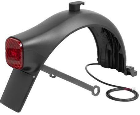 XBERSTAR Set di parafanghi per monopattino elettrico per Segway Ninebot F2 monopattino elettrico Supporto parafango con luce posteriore
