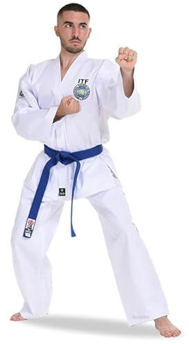 Daedo ITF Taekwondo Uniform for Men & Women – Ribbed 80/20 Poly-Cotton Dobok – Official ITF Approved Martial Arts Suit - 5