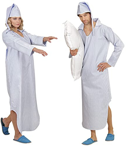 W WIDMANN MILANO ParTY Fashion Nattkläder 65604 Kostym, Vit, XL