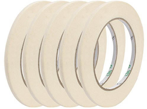 Aexit 5pcs 5mm larghezza carta adesiva pittura nastro da scrittura bianco lunghezza 50m ID: 287433