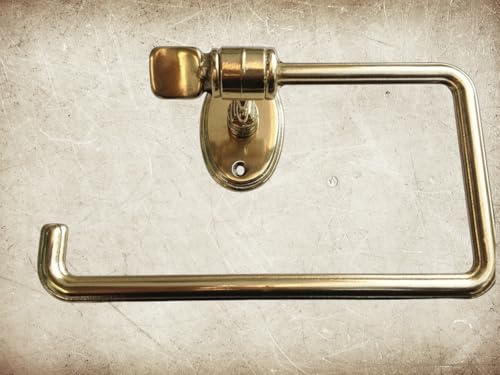 Messing Toilettenpapier-Halter Gold Bad Wc Papierhalter Messing Klopapier Rollenhalter Antik