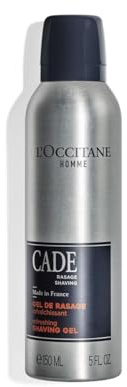 L'OCCITANE - Gel de Rasage Cade - 150 ml - Hydrate et réduit les irritations - Fabriqué en France