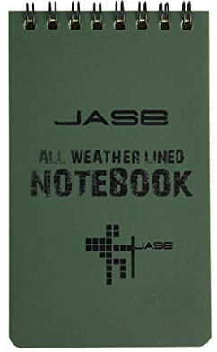 GUMEI Tactical Notebook Allwetter Wasserdichtes Schreibpapier Notizbuch Militär im Freien Camping