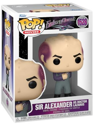 Funko Pop! Movies: Galaxy Quest - Alexander Dane as Dr. Lazarus | Merchandising Oficial de Ciencia Ficción - Figura de Vinilo Coleccionable para Decoración - Regalo Friki de Cumpleaños