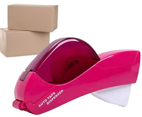Automatischer Klebebandabroller, Handheld-Schreibtisch-Klebebandabroller, Bandabroller Trigger Tapegun, OnePress Cutter zum Verpacken von Sammelalben, Bucheinband, Malbandmaschine, Pedalbandmaschine