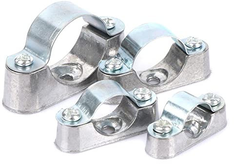 JYLYZZIN 5 Stücke Rohrschelle Mit Schraube Von Der Wand Meter Entfernt Von Der Wand Der Karte Sattel Karte Linie Rohrclip 16mm 20mm 25mm 32mm(32mm)