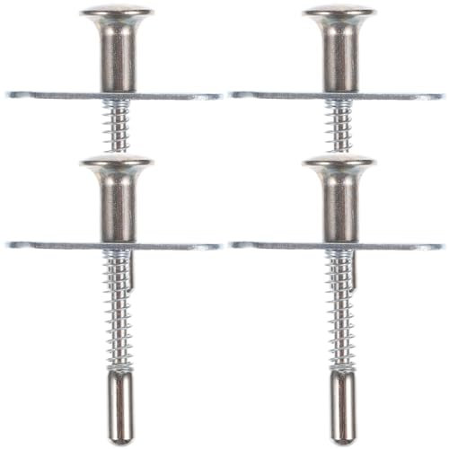 Baluue 4stücke Teiliges Federriegel Federbelasteter Riegel Für Kinderbett Einfache Installation Langlebige Metallkonstruktion Für Kleine Möbel Und Käfigtüren Sicher Und Praktisch