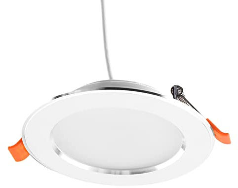 Gsycle Luz empotrada con sensor de movimiento, sensor de movimiento sensor LED 7W integrado en el techo, panel luminoso redondo con sensor de inducción del cuerpo humano, Ac85-265V (7W)