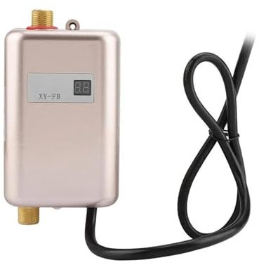 Chauffe-eau électrique, Chauffe-eau Sans Réservoir, Chauffe-eau Instantané, Mini Chauffe-eau Électrique Instantané Sans Réservoir 3000 W, Salle De Bain, Cuisine, Lavage Pour cuisine, salle de bain, bu