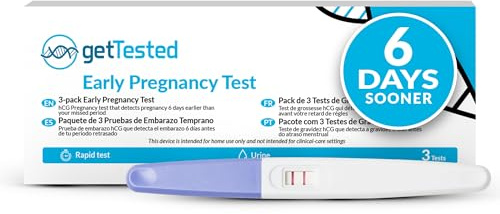 getTested 3-in1 Early Detection Pregnancy Test