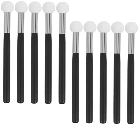 Gogogmee 10pcs Makeup Sponge Concealer Brush Sponge Applicators for Foundation Concealer Blending for Makeup Facial Setting