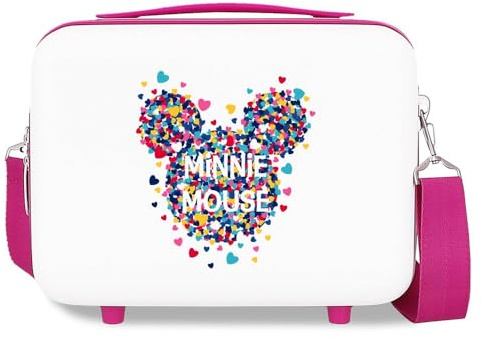 Disney Minnie Magic Anpassungsfähiger Schönheitsfall Weiß 29x21x15 cms ABS