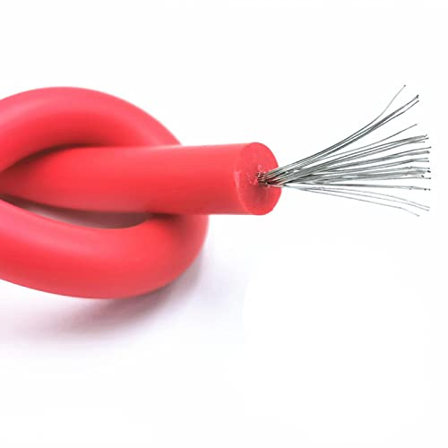 Soft Silicone Wire High Voltage Wire and Cable 25KV 30KV 40KV-20AWG 18AWG 17AWG 15AWG Anti-Breakdown 40KV-20AWG