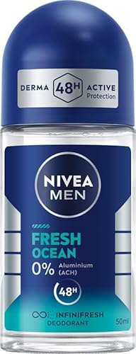 NIVEA Deodorant Fresh Ocean roll-on, 50 ml
