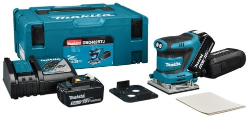 Lijadora orbital 18V LXT 5,0Ah 114x140mm pinzas DBO482RTJ