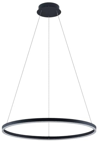 Arcchio LED Albiona (Modern) in Schwarz aus Metall (1 flammig,) Küchenleuchte
