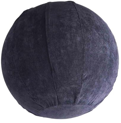 DIXII Yoga Ball Cover Exercise Ball Cover with Convenient Carry Handles Anti Scratch Anti Burst Sitting Balls Cover Balance Ball Cover for Gym,002,65CM
