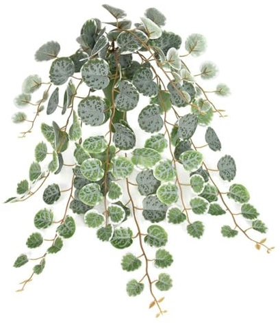 Large Fake Plants,Artificial String of Hearts Vines,19'' Artificial Grass Plants Artificial String of Heart Plants,Faux Draping Succulent Plants for Home Garden Wedding Garland Outside Decor( green)
