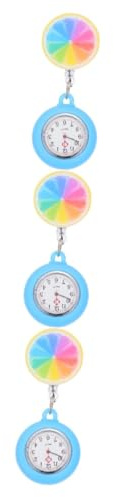 SAFIGLE 2 Stück Taschenuhr Zum Aufhängen Krankenschwesteruhr Modische Krankenschwesteruhr Modische Krankenschwesteruhr Krankenschwester Taschenuhr Teleskop Krankenschwesteruhr