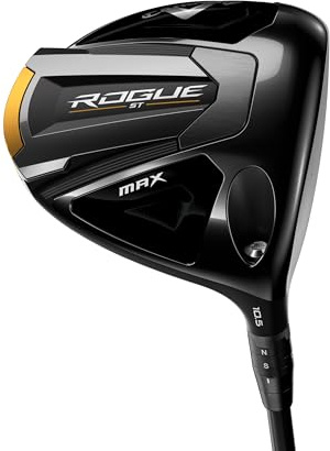 Callaway Golf 2024 Rogue ST Max Driver (höger, 50 gram, styv, 9 grader)