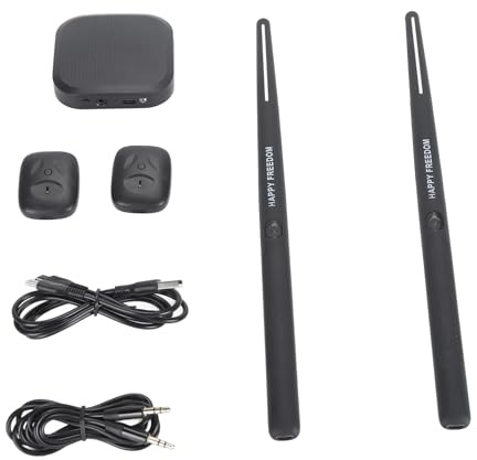 Virtuellt trumset Bärbart Virtual Reality-trumset Elektroniskt trumset för nybörjare Barn Vuxna Bluetooth MIDI Support Present till barn vänner älskare